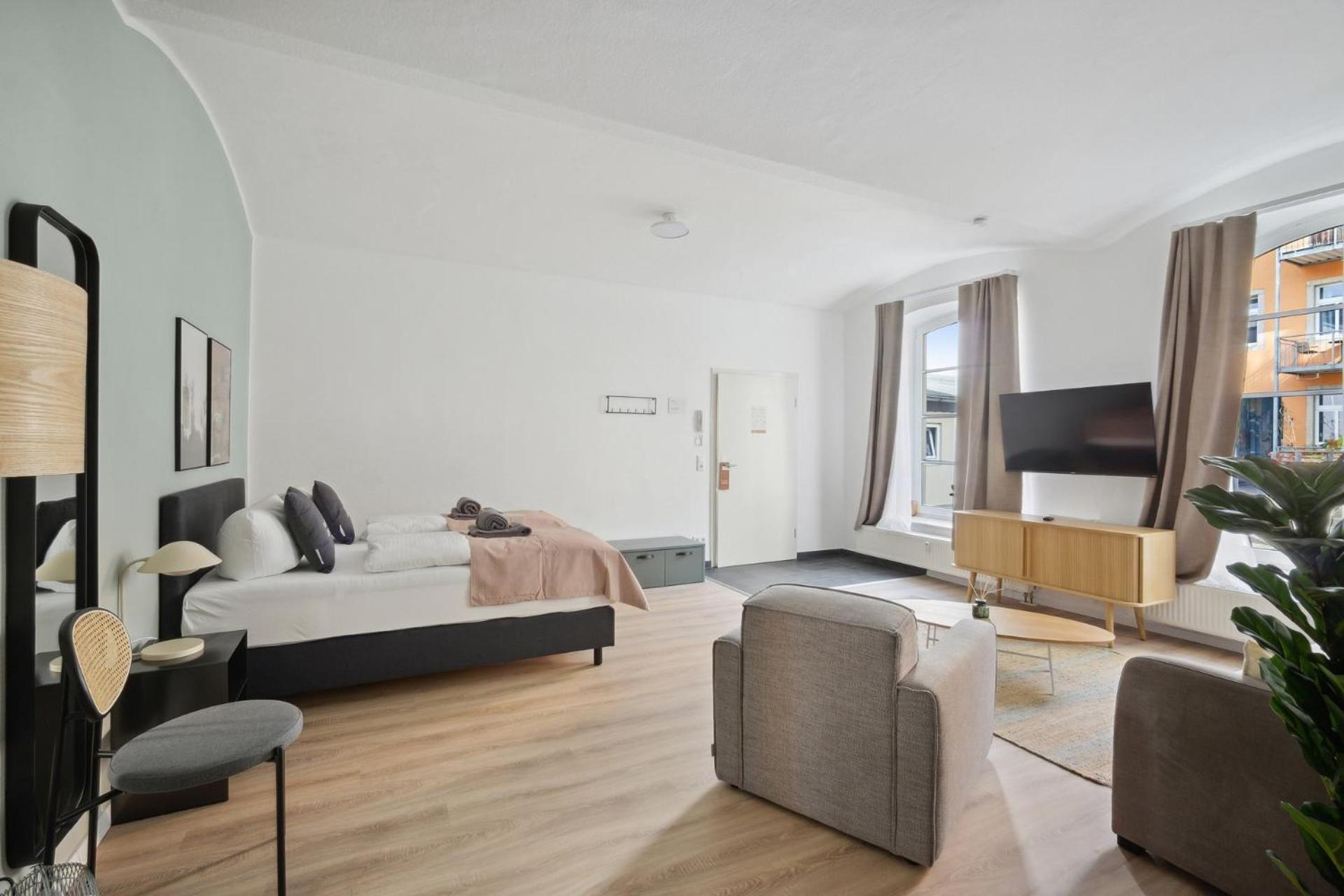 Limehome Dresden Jordanstrasse Pokoj fotografie